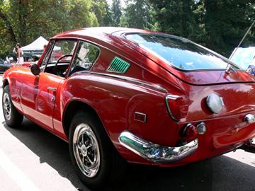 Our GT6 on display at the All British Field Meet